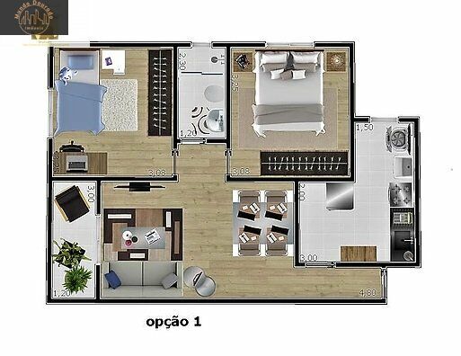 Apartamento, 2 quartos, 60 m² - Foto 17