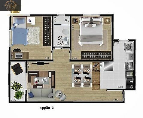 Apartamento, 2 quartos, 60 m² - Foto 18