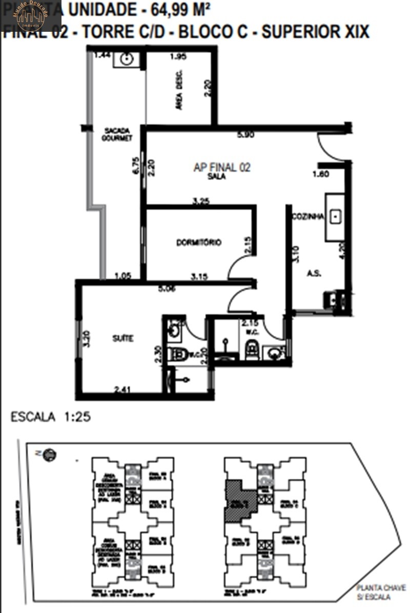 Apartamento à venda com 2 quartos, 55m² - Foto 7