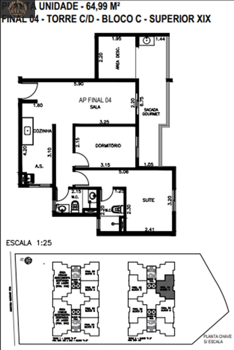 Apartamento à venda com 2 quartos, 55m² - Foto 8