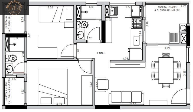 Apartamento à venda com 2 quartos, 57m² - Foto 17