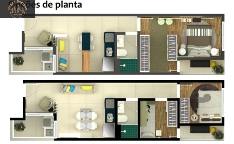 Apartamento à venda com 2 quartos, 43m² - Foto 6