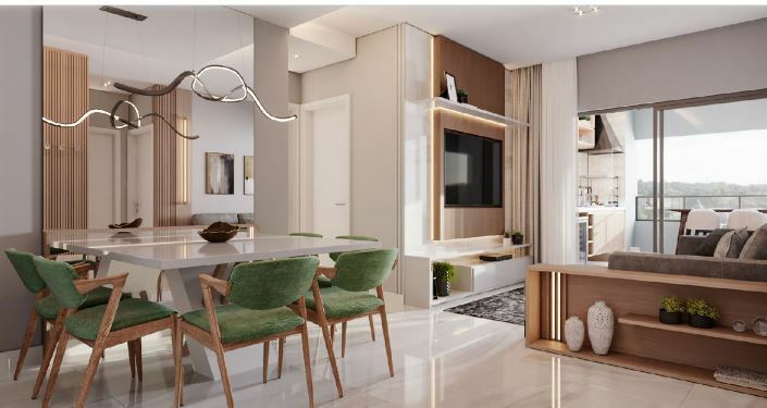 Apartamento à venda com 3 quartos, 113m² - Foto 1