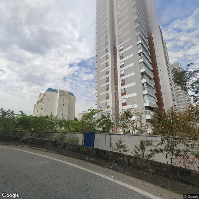 Imagem estática do "Street View" da localização