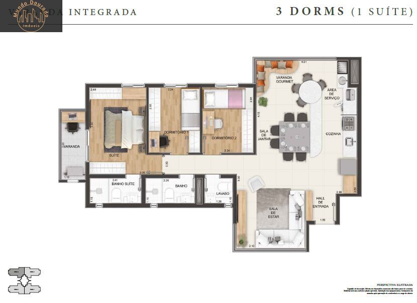 Apartamento à venda com 3 quartos, 83m² - Foto 12