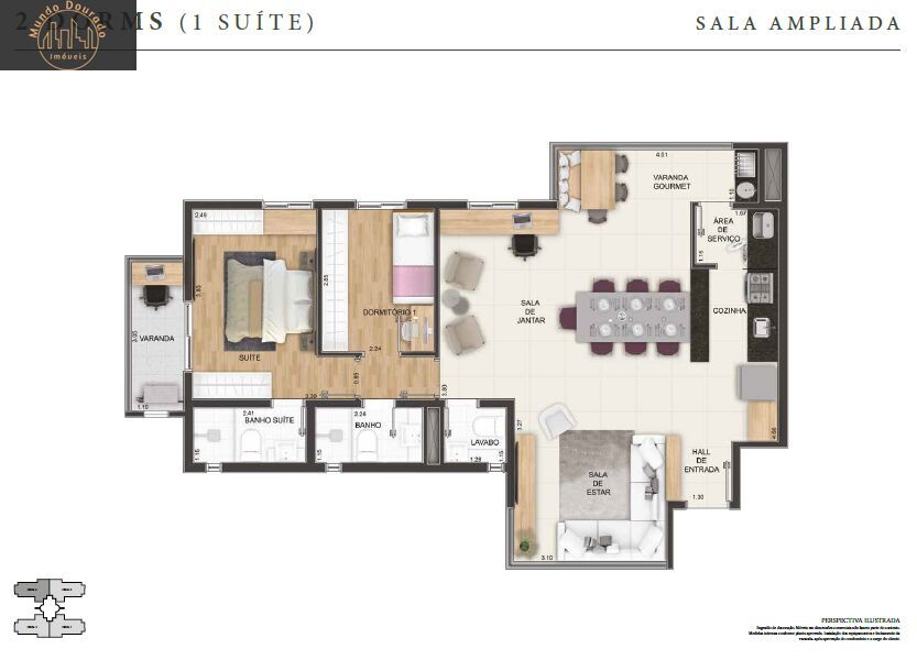 Apartamento à venda com 3 quartos, 83m² - Foto 11