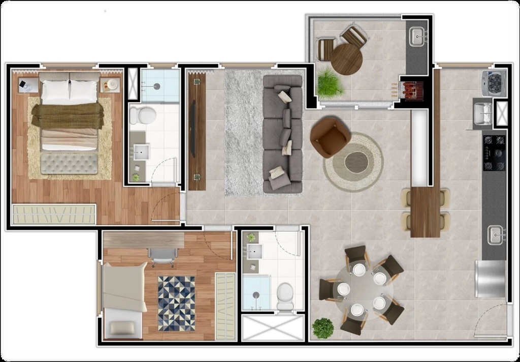 Apartamento à venda com 3 quartos, 83m² - Foto 36