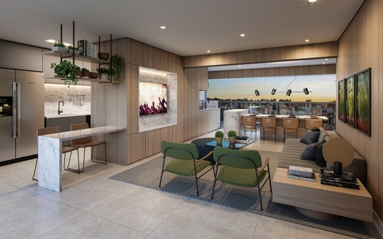 Apartamento à venda com 3 quartos, 105m² - Foto 2