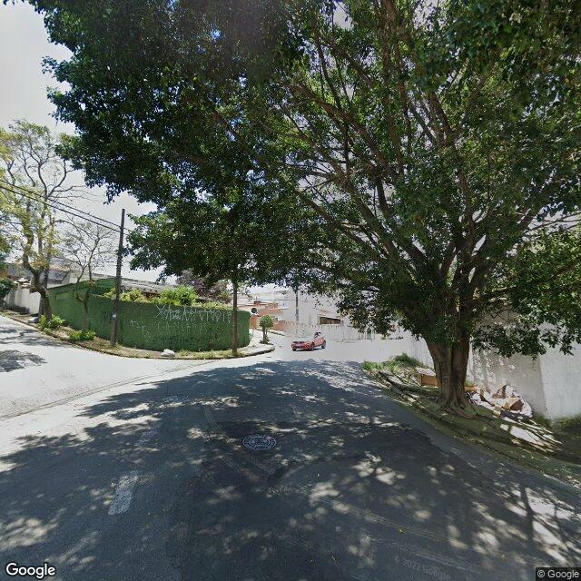 Imagem estática do "Street View" da localização