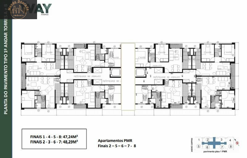 Apartamento à venda com 3 quartos, 74m² - Foto 17