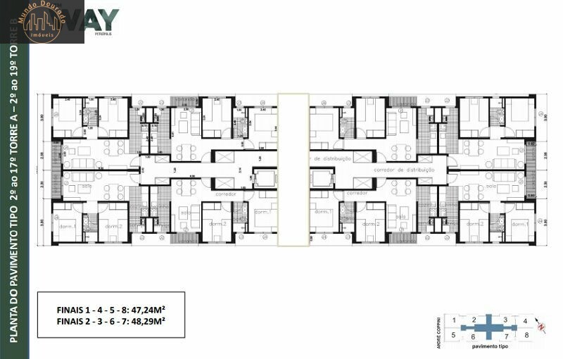 Apartamento à venda com 3 quartos, 74m² - Foto 18