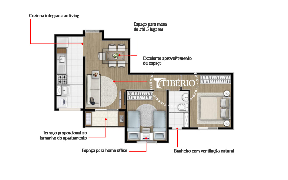 Apartamento à venda com 3 quartos, 59m² - Foto 36