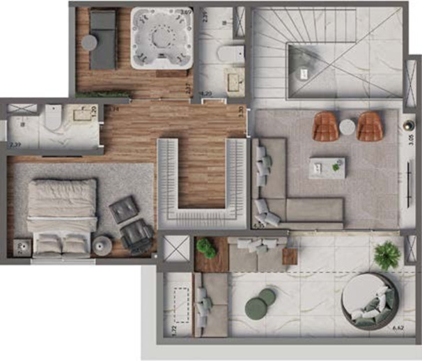 Apartamento à venda com 2 quartos, 69m² - Foto 36