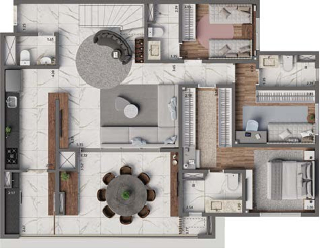 Apartamento à venda com 2 quartos, 69m² - Foto 37