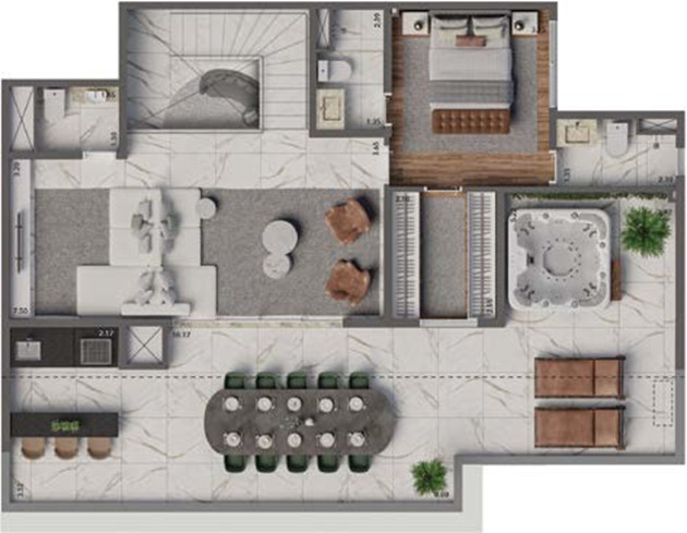 Apartamento à venda com 2 quartos, 69m² - Foto 38