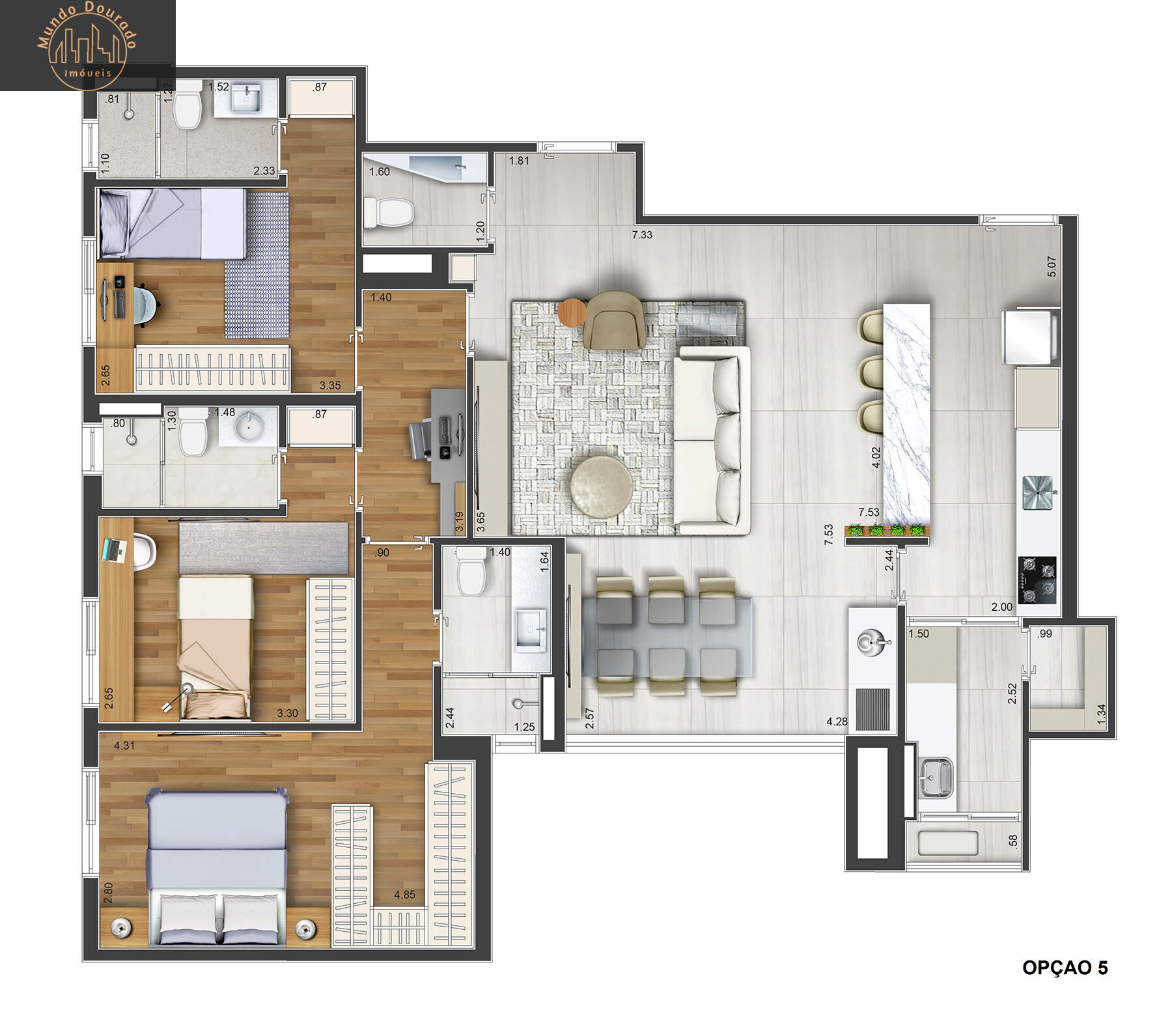 Apartamento à venda com 3 quartos, 117m² - Foto 27