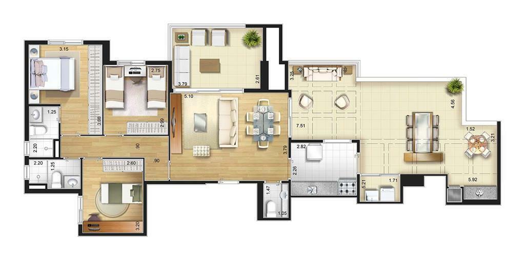 Apartamento à venda com 2 quartos, 59m² - Foto 29