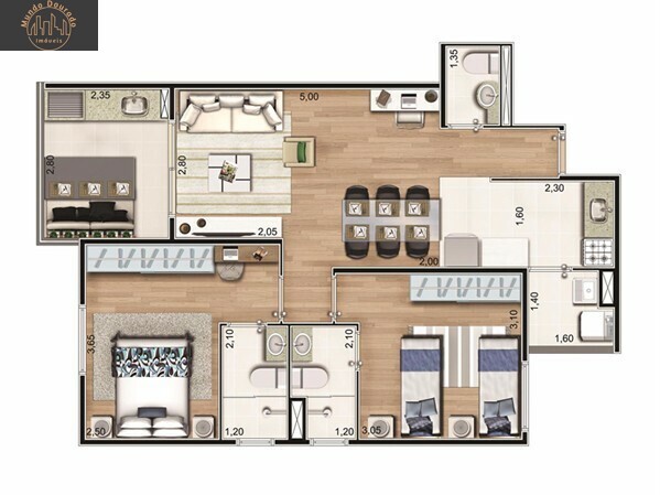 Apartamento, 2 quartos, 67 m² - Foto 15