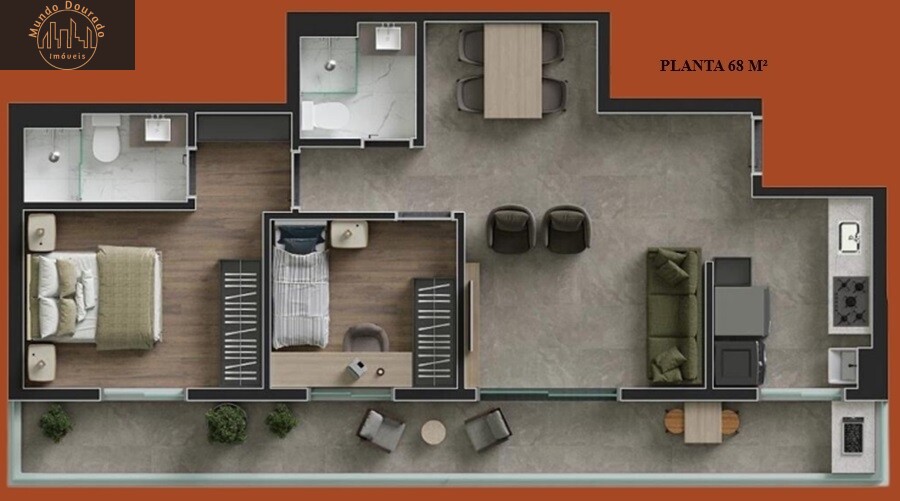 Apartamento, 2 quartos, 71 m² - Foto 4