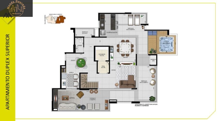 Cobertura à venda com 3 quartos, 323m² - Foto 12