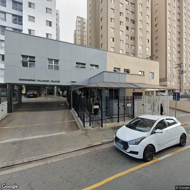 Imagem estática do "Street View" da localização