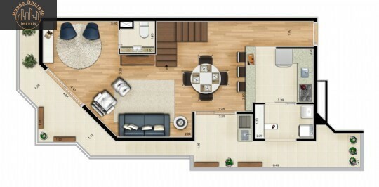 Apartamento, 2 quartos, 68 m² - Foto 12
