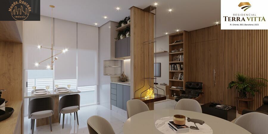 Apartamento à venda com 2 quartos, 107m² - Foto 2