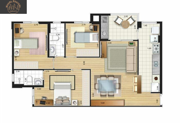 Apartamento à venda com 3 quartos, 85m² - Foto 27