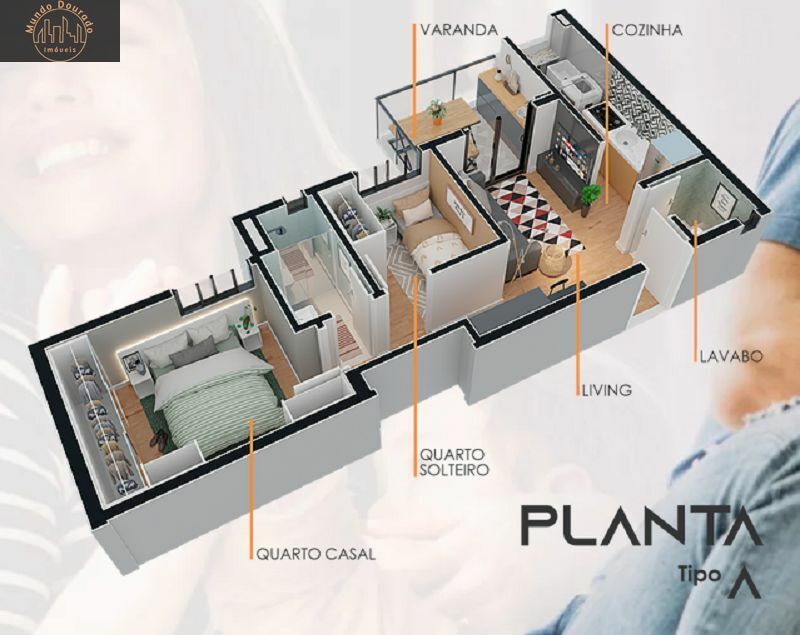 Apartamento, 2 quartos, 44 m² - Foto 10