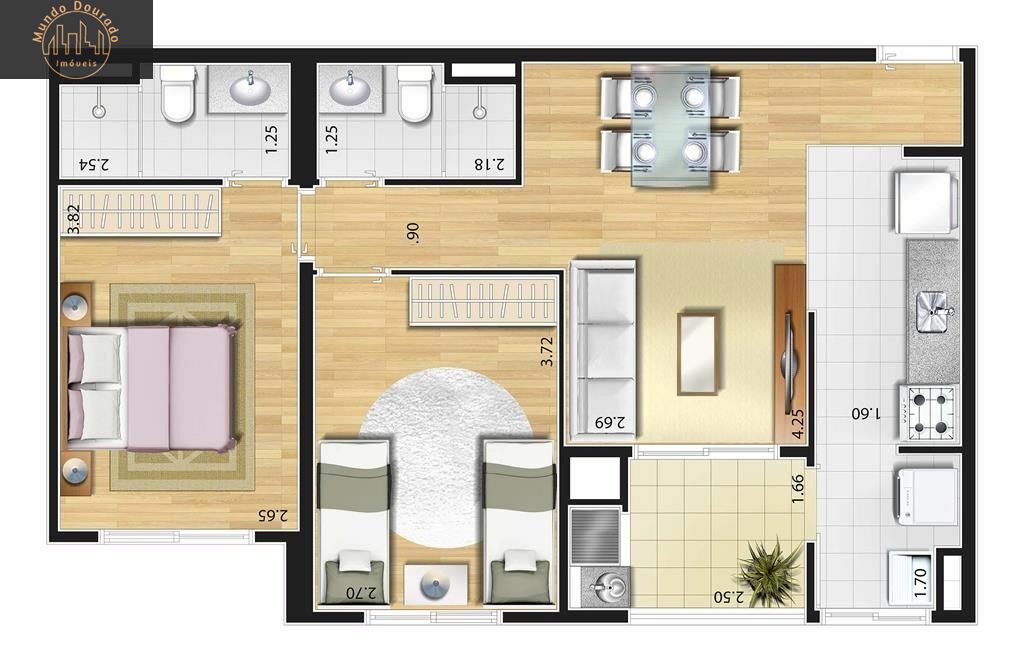 Apartamento à venda com 3 quartos, 86m² - Foto 13