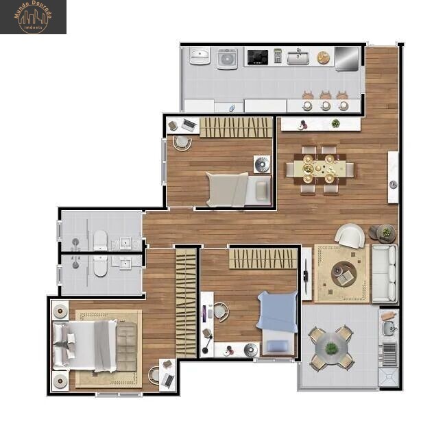 Apartamento à venda com 3 quartos, 91m² - Foto 19