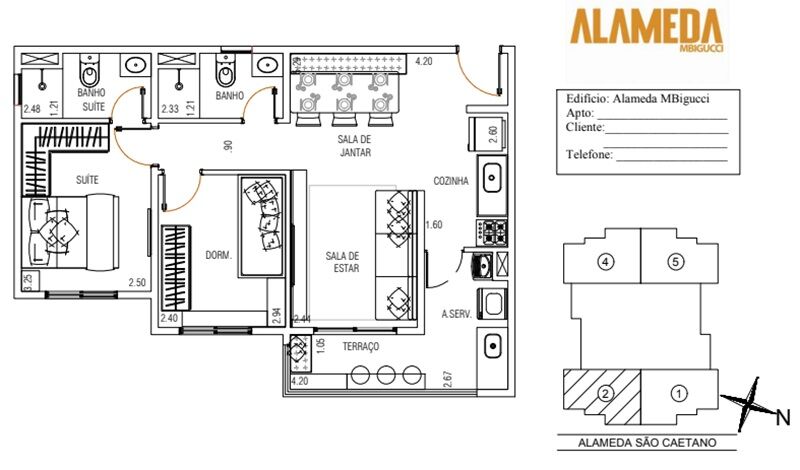 Apartamento à venda com 2 quartos, 56m² - Foto 24