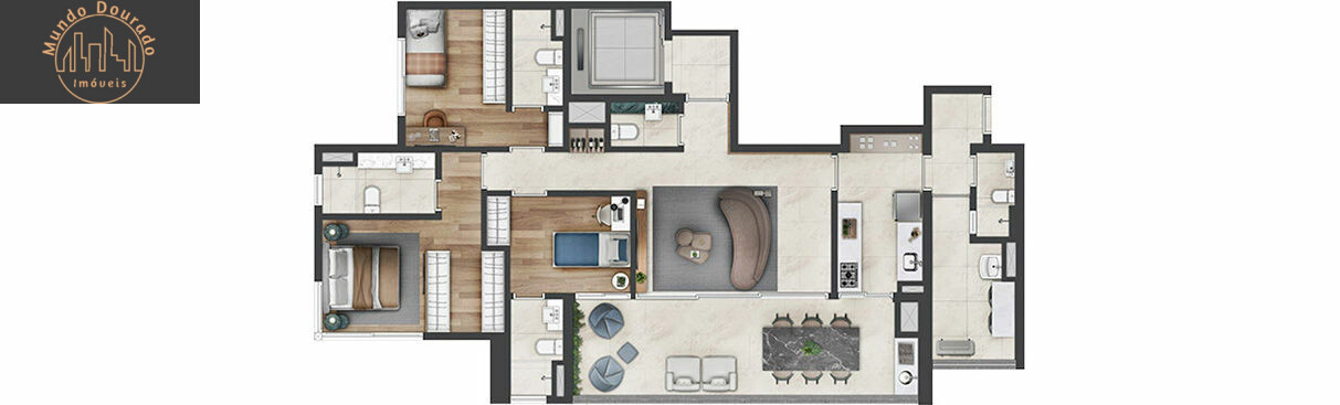 Apartamento à venda com 3 quartos, 142m² - Foto 23