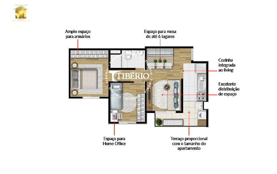 Apartamento à venda com 3 quartos, 59m² - Foto 36