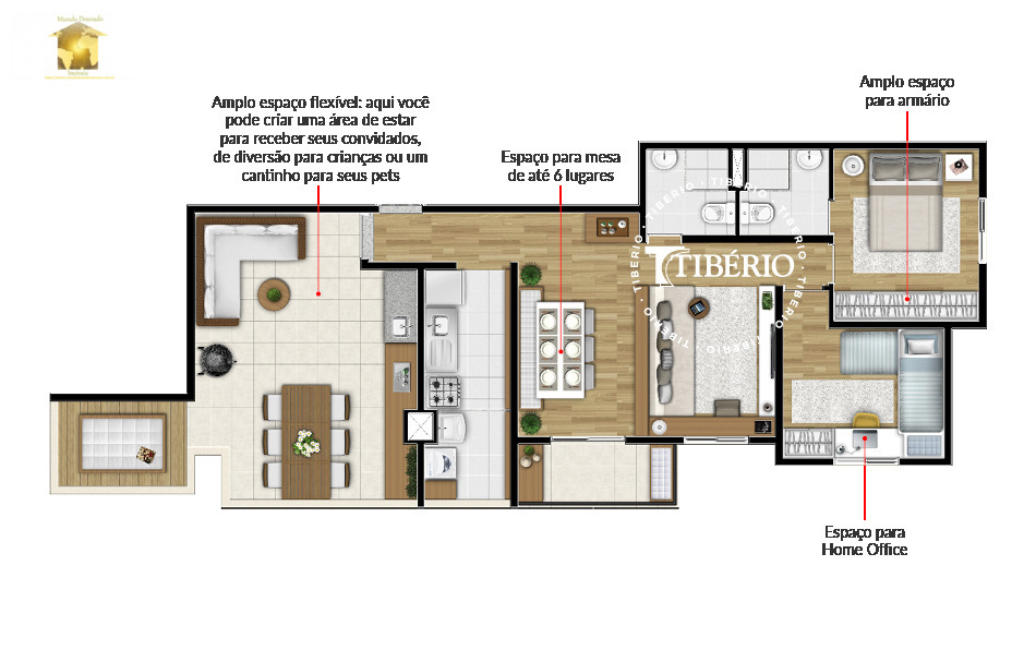 Apartamento à venda com 3 quartos, 59m² - Foto 41