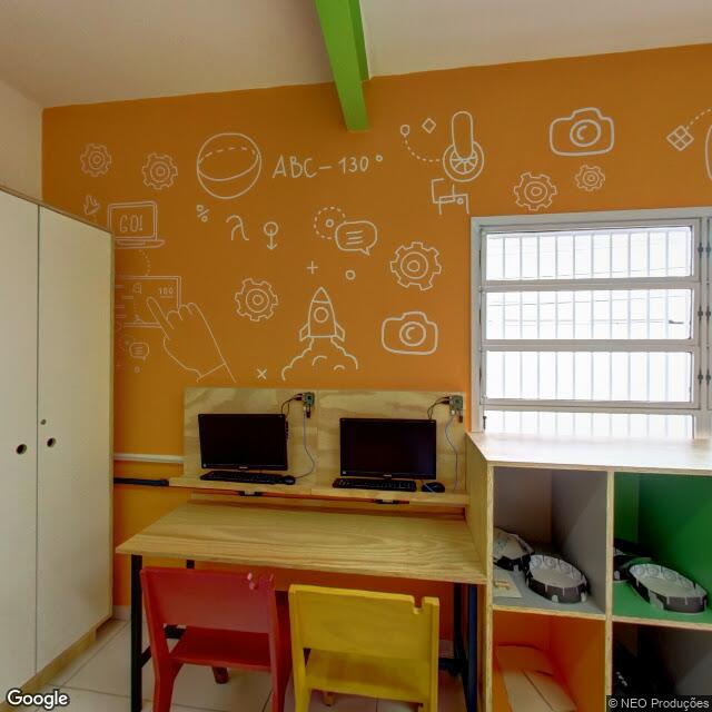 Imagem estática do "Street View" da localização