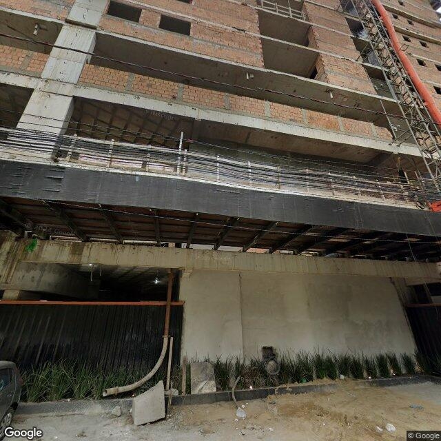 Imagem estática do "Street View" da localização