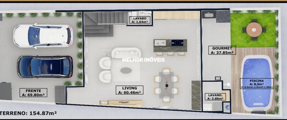 Sobrado à venda com 3 quartos, 178m² - Foto 3