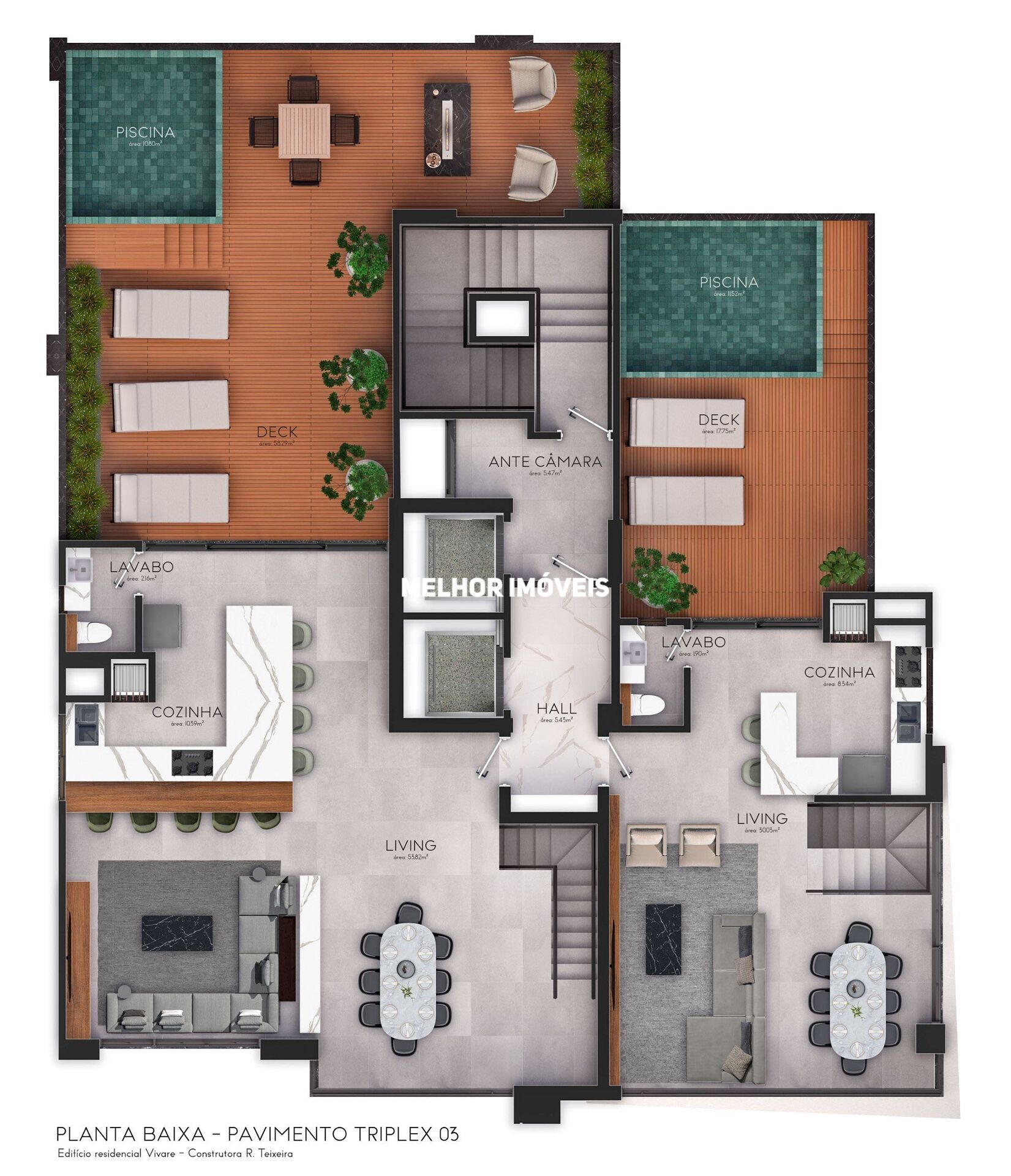 Cobertura, 4 quartos, 267 m² - Foto 6