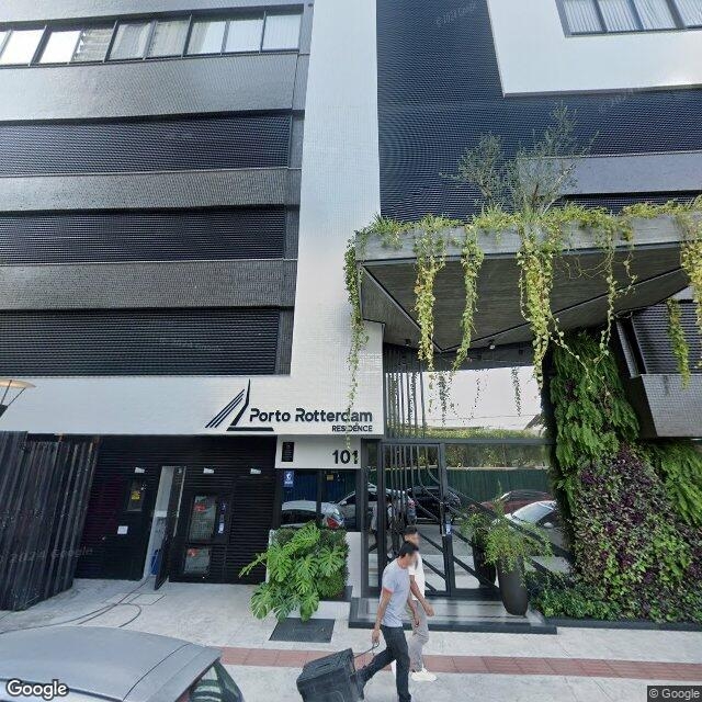 Imagem estática do "Street View" da localização