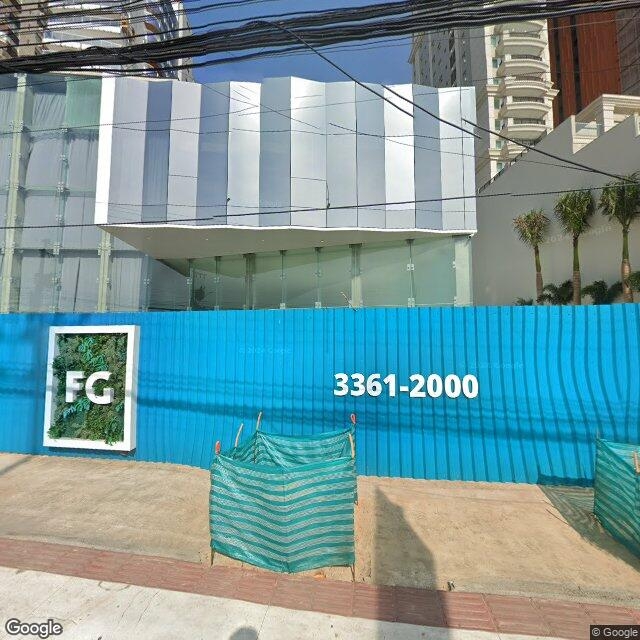 Imagem estática do "Street View" da localização