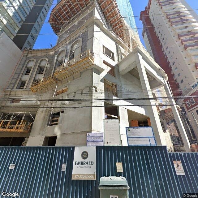 Imagem estática do "Street View" da localização