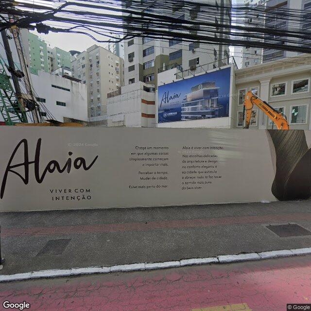 Imagem estática do "Street View" da localização