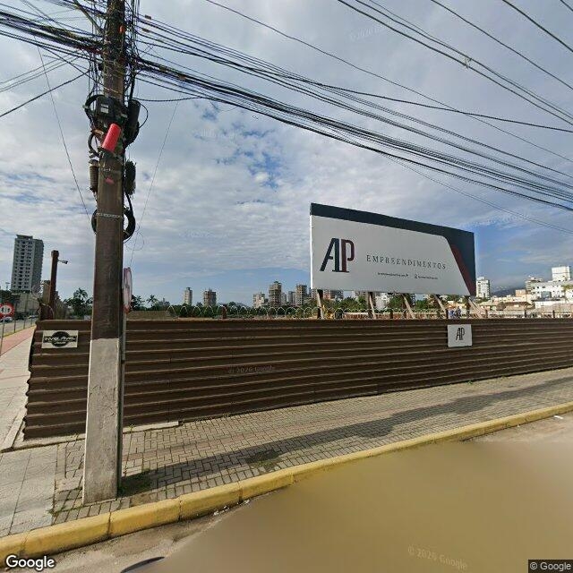 Imagem estática do "Street View" da localização