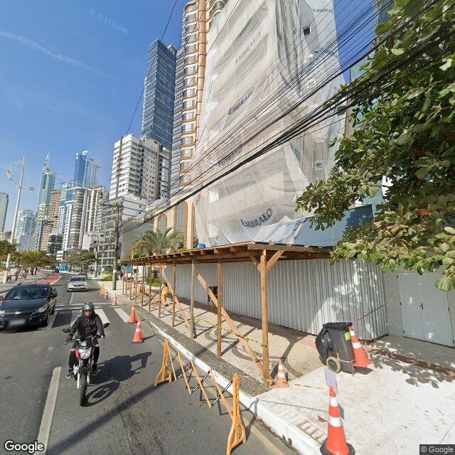 Imagem estática do "Street View" da localização