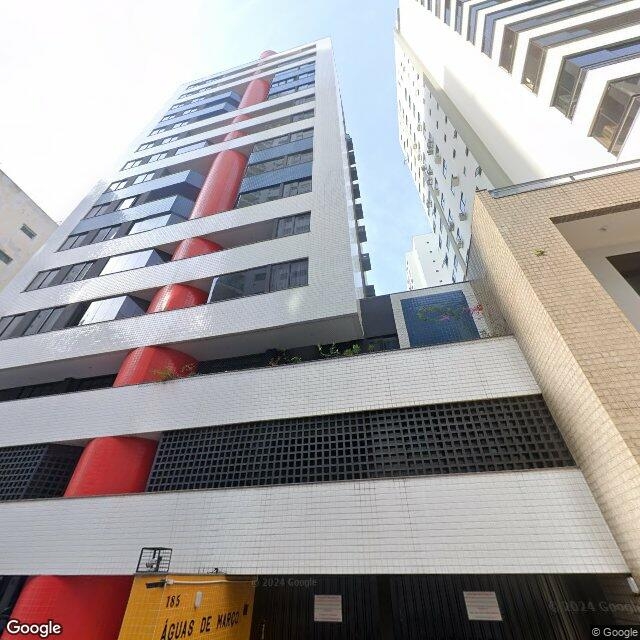 Imagem estática do "Street View" da localização