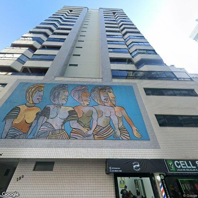 Imagem estática do "Street View" da localização