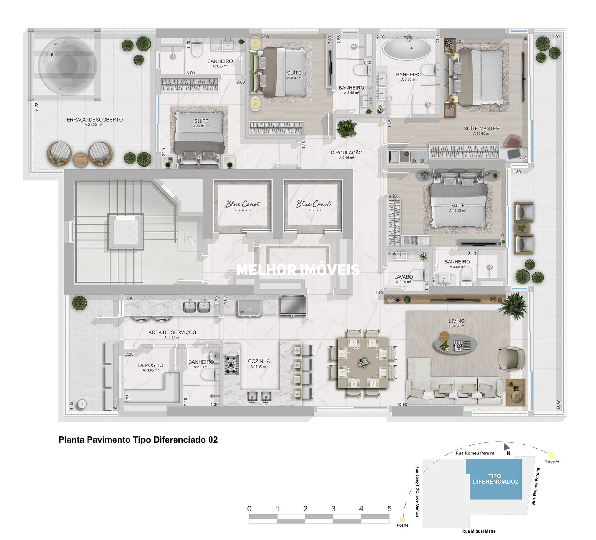 Apartamento, 4 quartos, 164 m² - Foto 33
