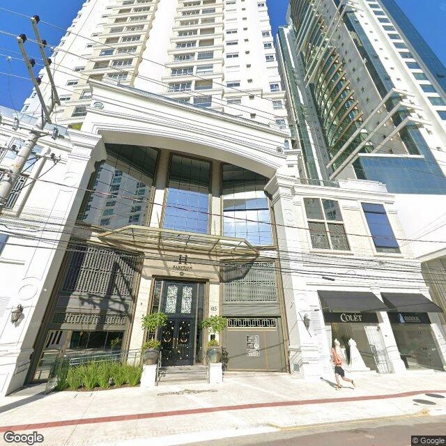 Imagem estática do "Street View" da localização