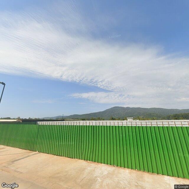 Imagem estática do "Street View" da localização